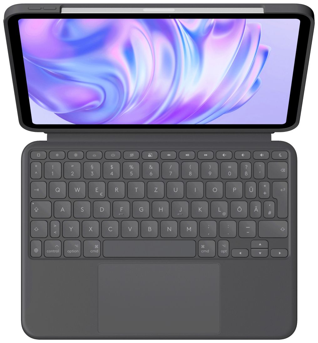 Aksesorë Logitech Case and Keyboard Combo Touch for iPad Pro 11" – Grafit thumbnail 2