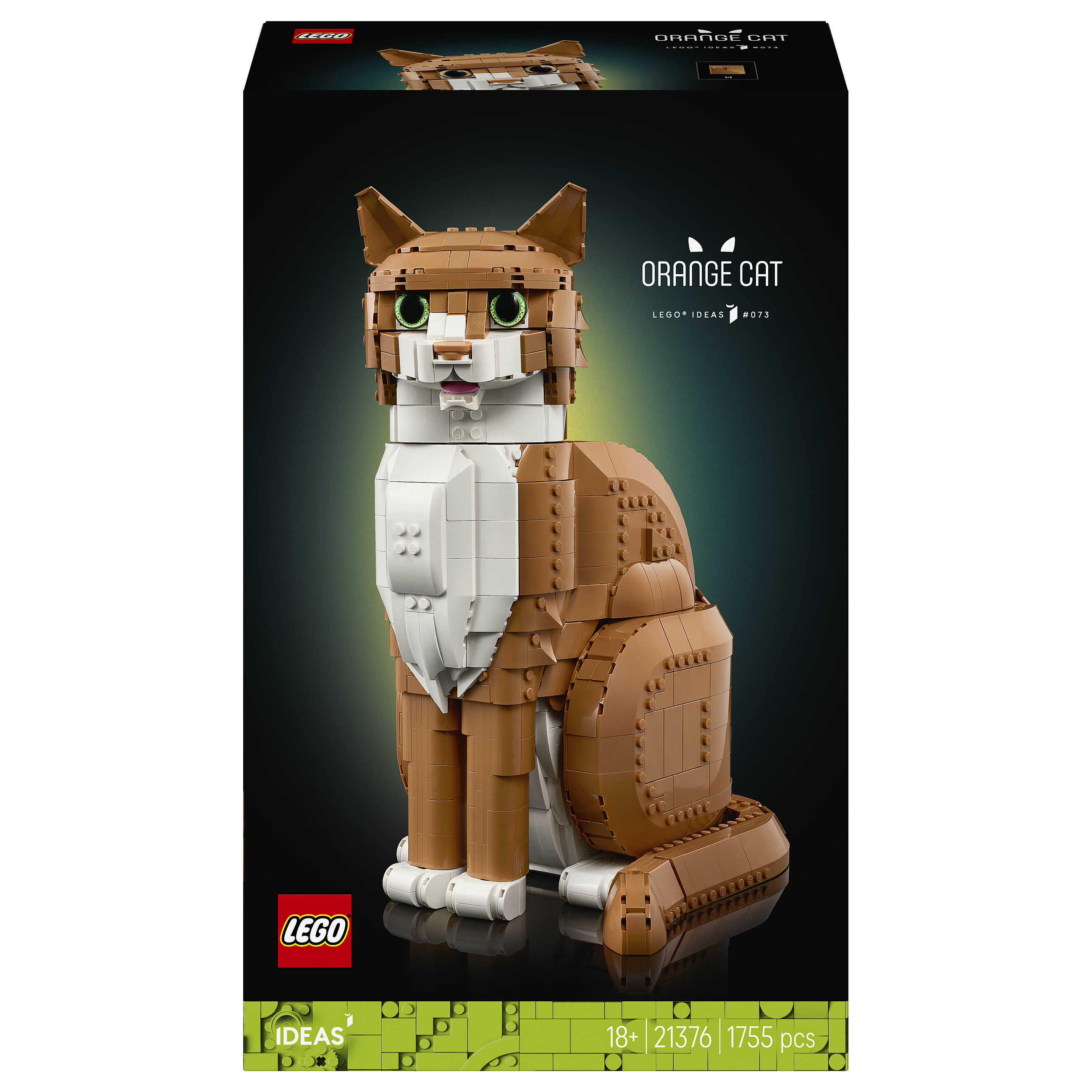 LEGO Ideas Orange Cat 21376