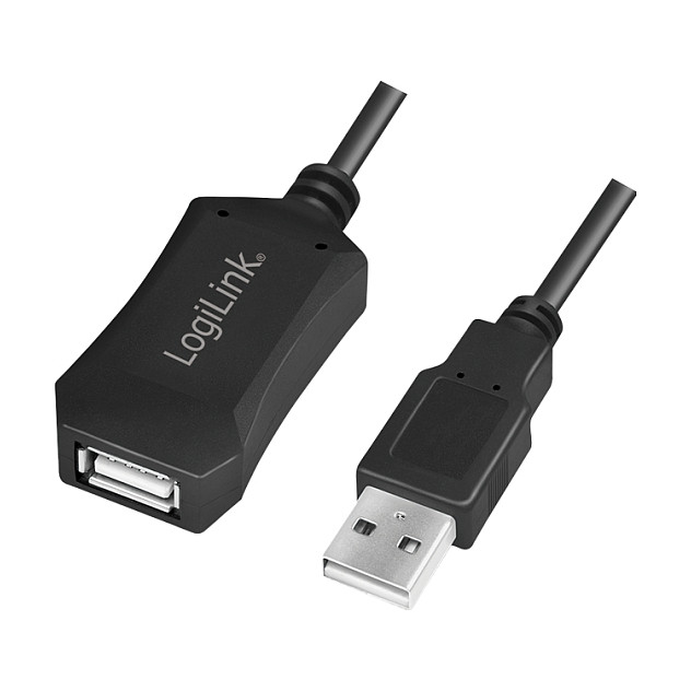 Kabllo USB LogiLink CU0035, USB 3.0, USB-A në 2× USB-A, 5 Gbps, 1.5 m - Zezë 5