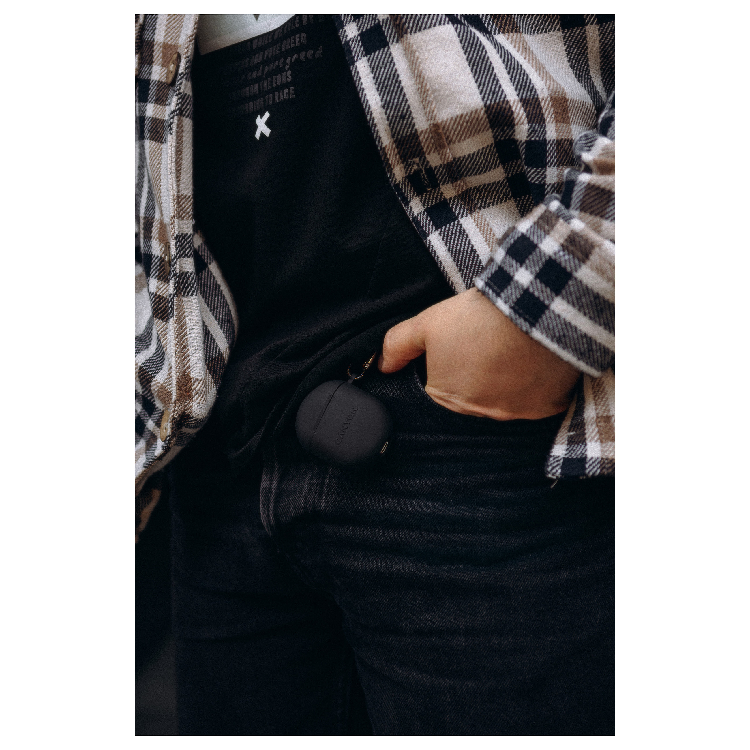 Kufje pa kabllo Canyon CNS-TWS6B / TWS / Bluetooth 5.3 / 13mm / Mikrofon - Zezë 10