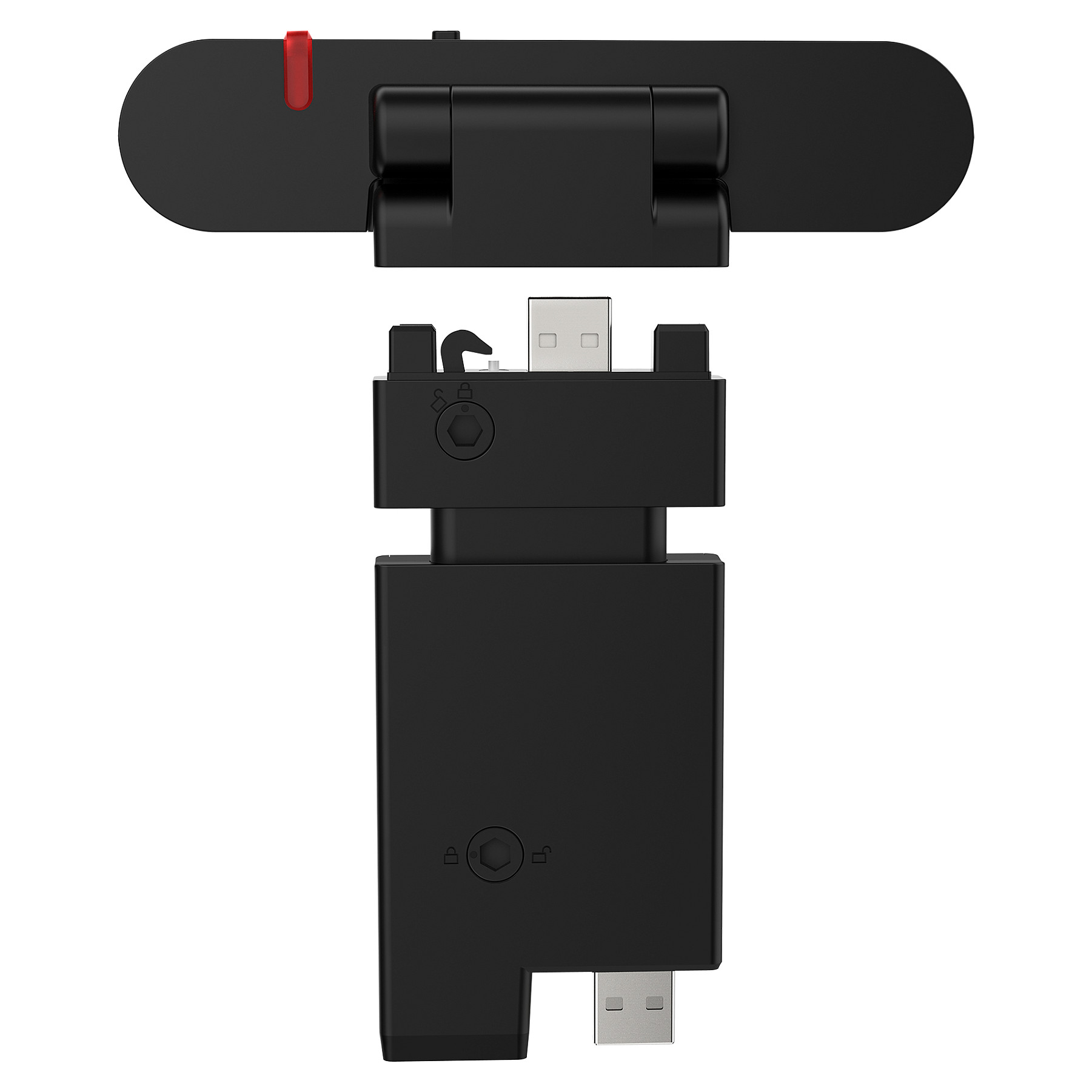 Webcam Lenovo ThinkVision MC60 / for Monitor / Short Stack P24h‑30 / P24q‑30 / T34w‑30 / P49w‑30 – Zezë 4