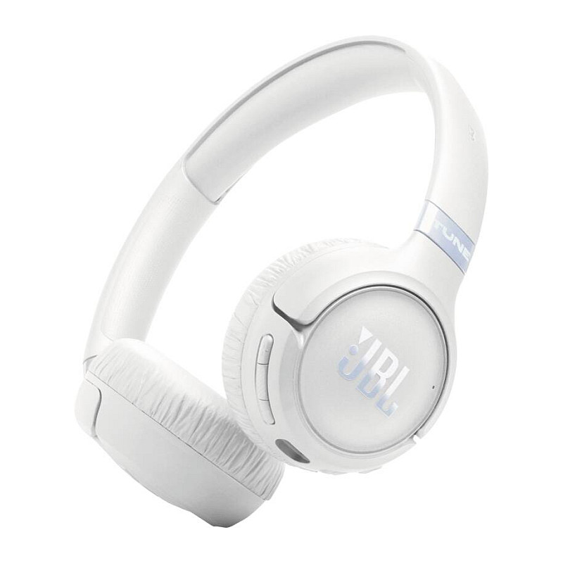 Kufje pa kabllo JBL Tune 680NC / Bluetooth 6.0 / 32mm / ANC / Spatial Sound / Mikrofon - Bardhë