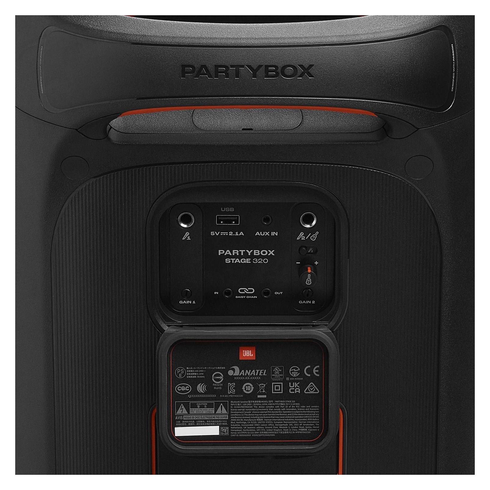 Altoparlant për Festa JBL PartyBox Stage 320, Bluetooth, 240W – Zezë 6
