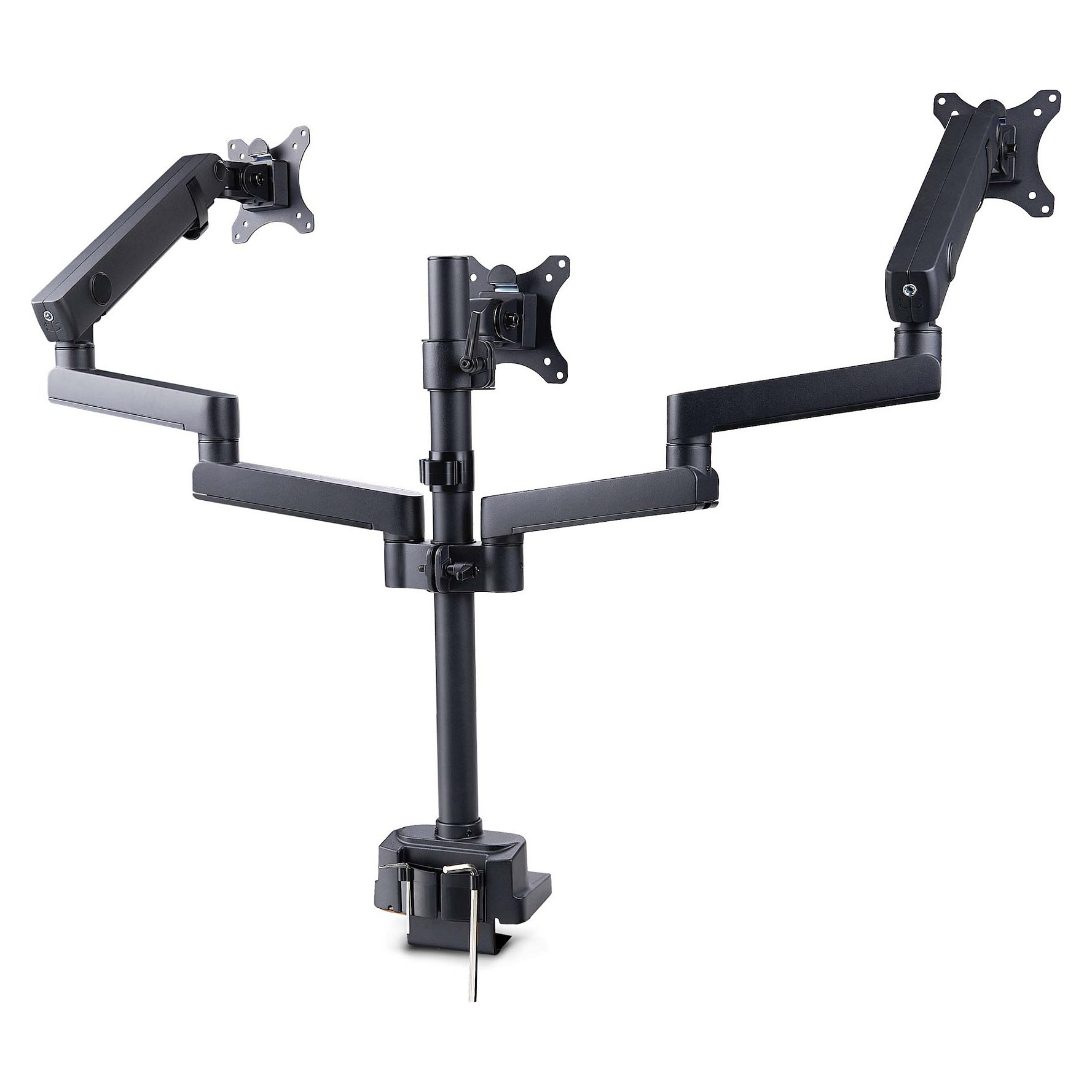 Mbajtëse për Monitor StarTech.com 3MP2AG-MONITOR-ARM , 3 Monitorë , 27" , 7kg për monitor , VESA 75x75 & 100x100 - Zezë 2