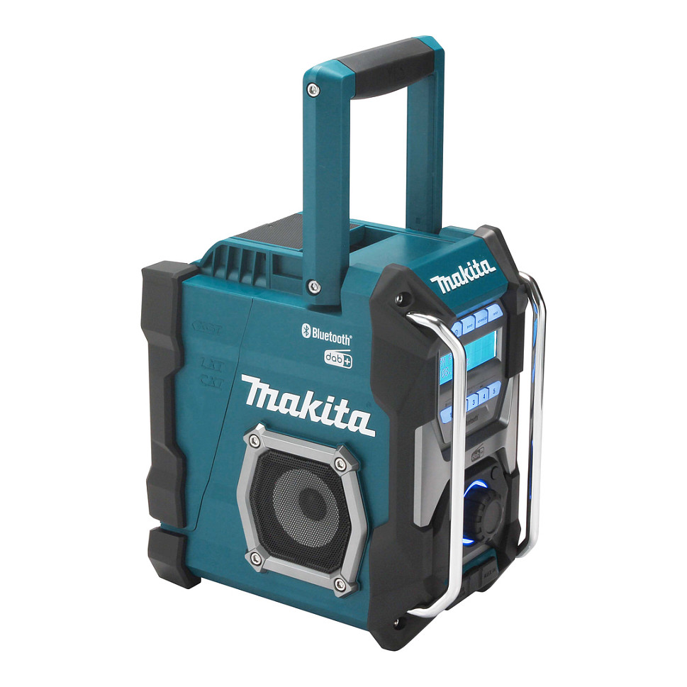 Radio për Punë Makita MR004G, DAB+, FM, 40 V, Li-Ion – Zezë, Gjelbër 7