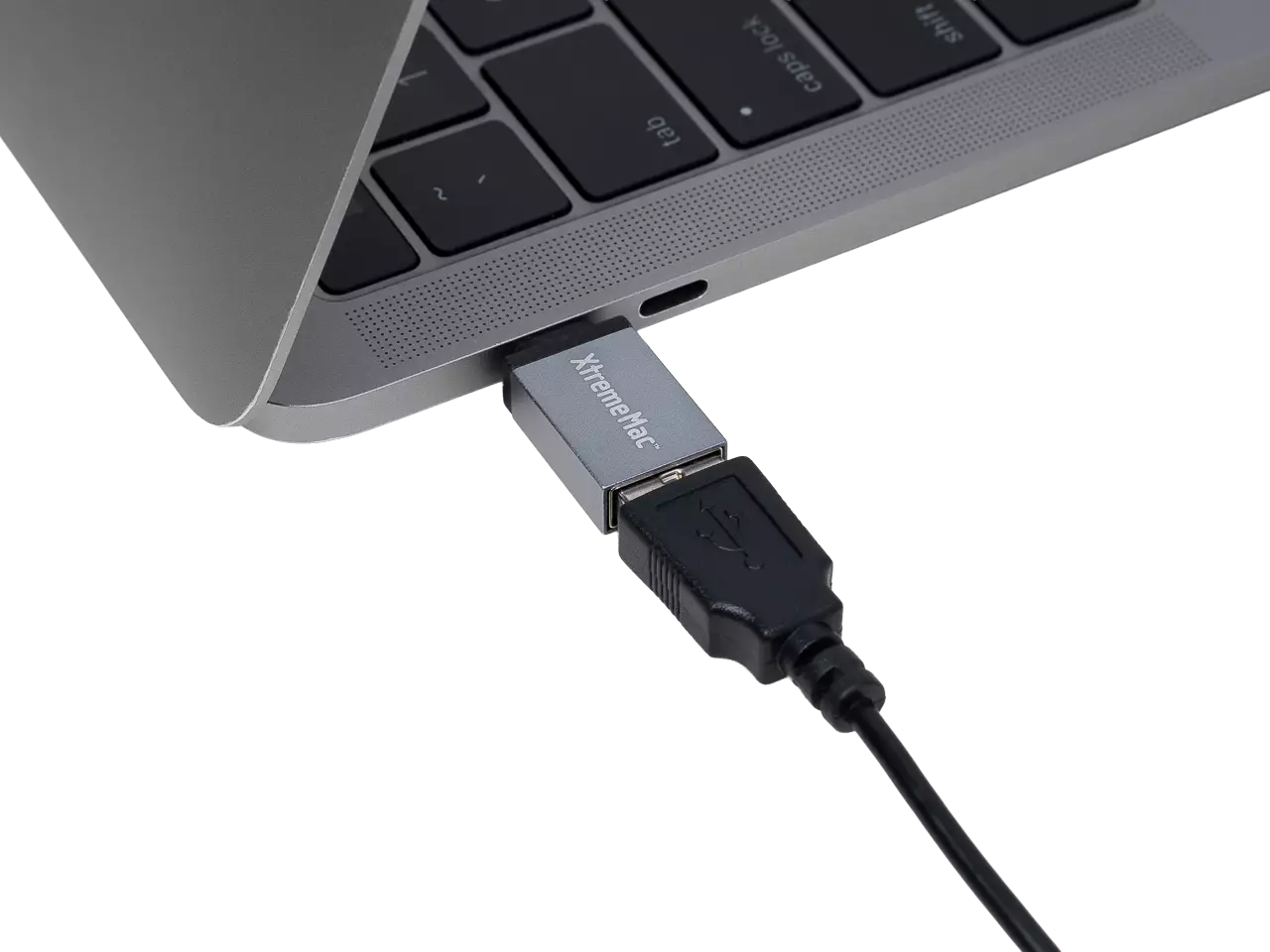 Adapter XtremeMac XWH-ACA-13, USB-C në USB-A 3.0, 3A, Plug & Play - Hiri 3
