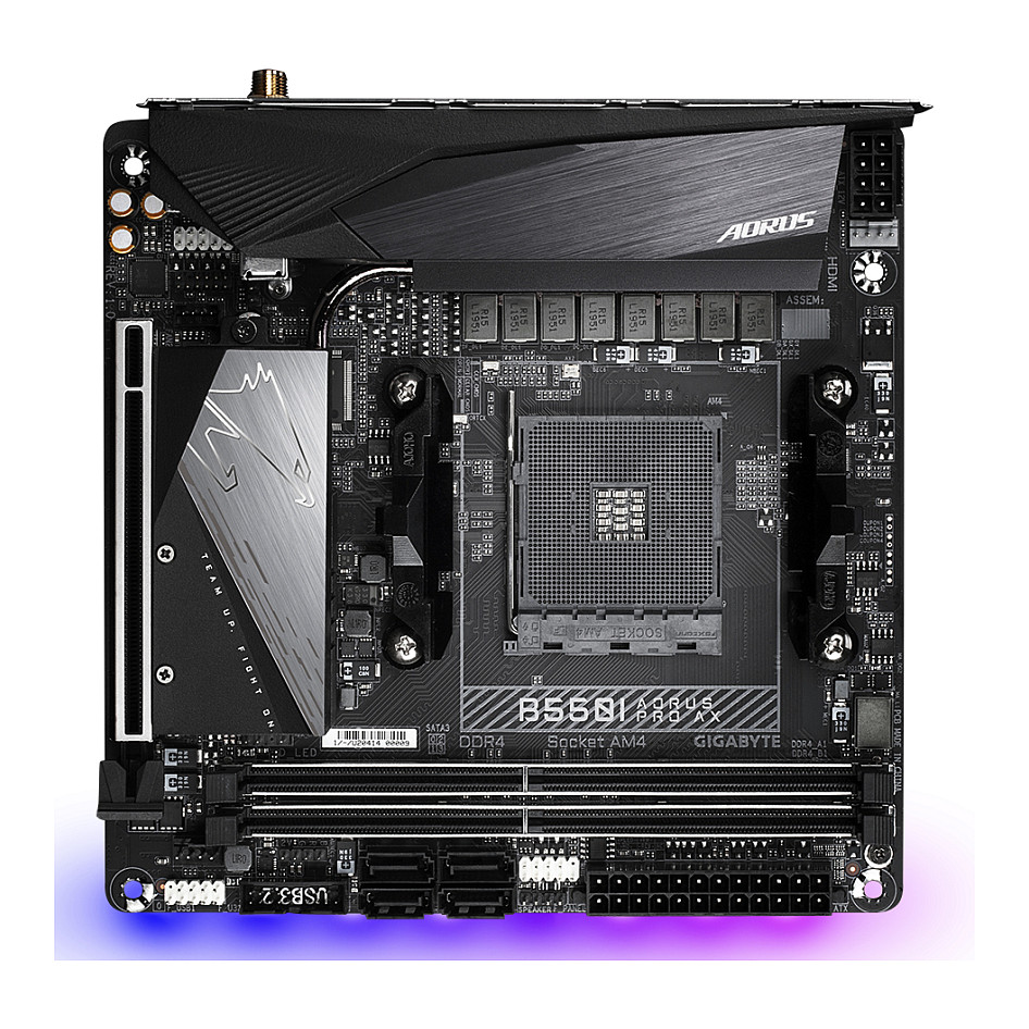 Pllakë Amë GA-B550I-AORUS PRO AX thumbnail 2