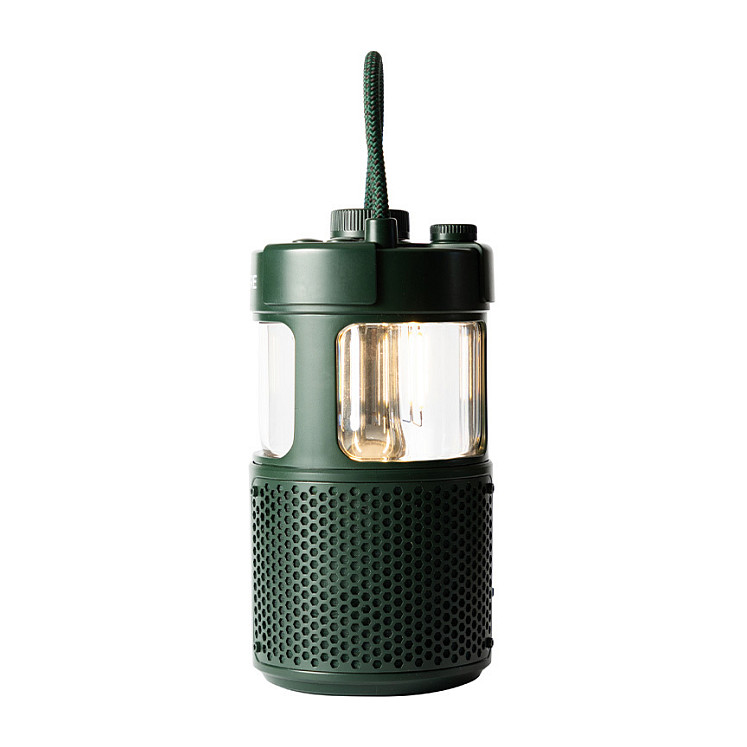 Altoparlant Pure Woodland Glow, 20W, Bluetooth 5.3, AUX, IPX6, USB-C - Gjelbër 6