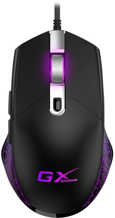 Maus Gaming Genius Scorpion M705 / Optik / Me kabëll / LED / 800-1600-2400-3200-4800-7200 DPI /  I zi 3