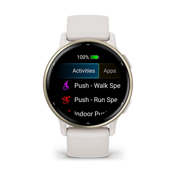 Orë e mençur Garmin Vivoactive 5 Ivory - Bardhë thumbnail 6