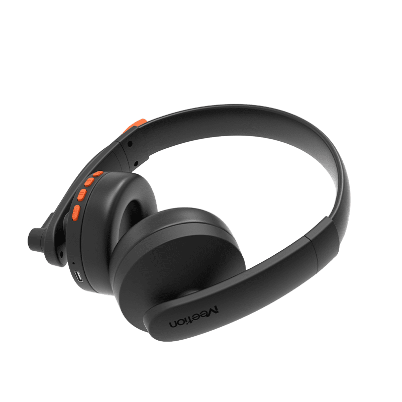 Kufje pa kabllo Meetion BTH003 TELEPHONE Mic / Noise reduction / TYPE-C / Bluetooth 5.1 / e zezë 6