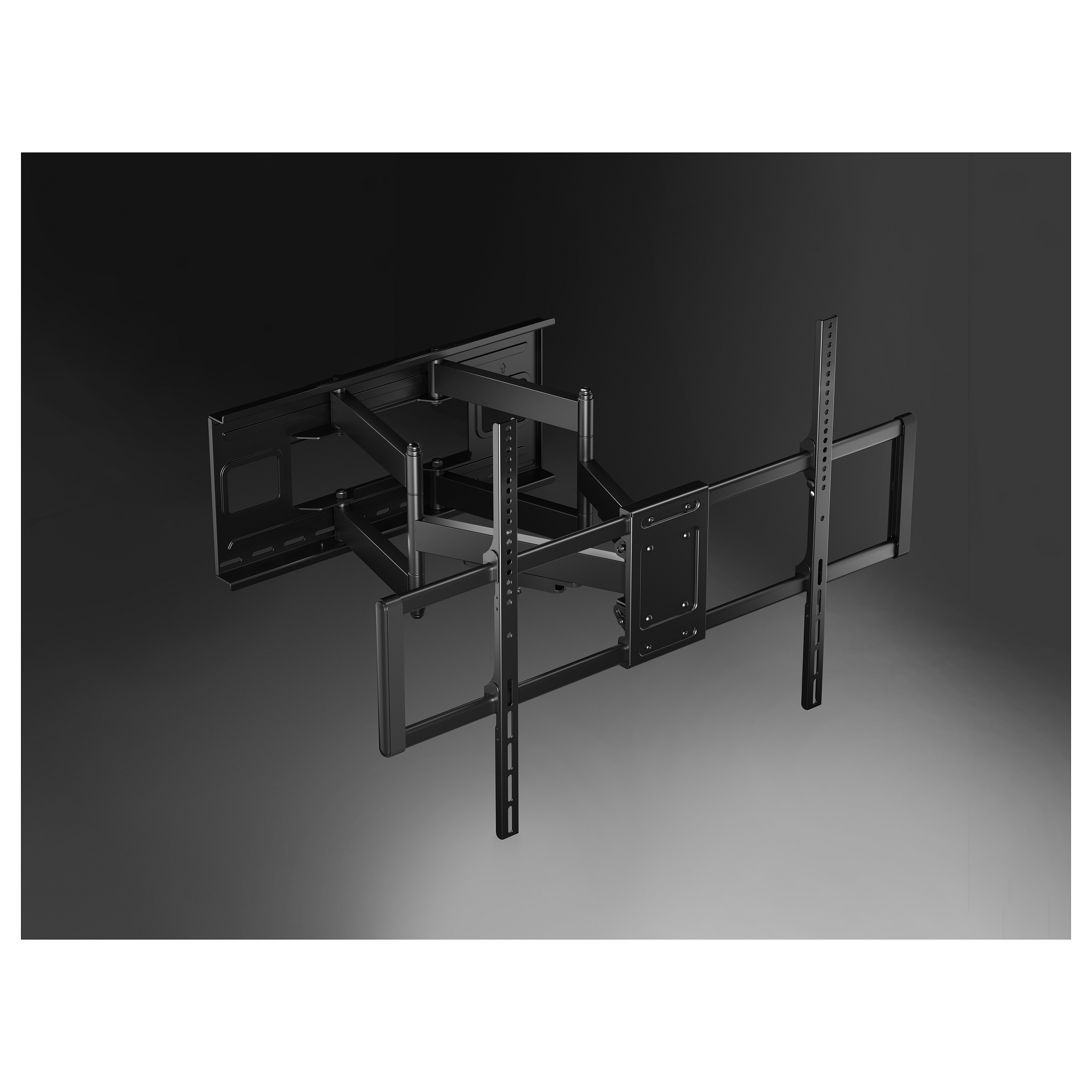 Mbajtëse për TV Equip 650343 / 60–120" / deri 120kg / VESA 200x200–900x600 / Full Motion / Rotacion 60° - Zezë 6