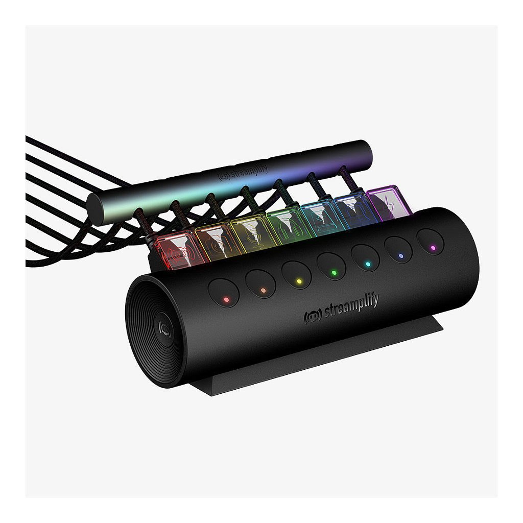Hub USB Streamplify HUB CTRL 7 / 7x USB 3.0 Type-A / RGB / 24W / 12V – Zezë 7