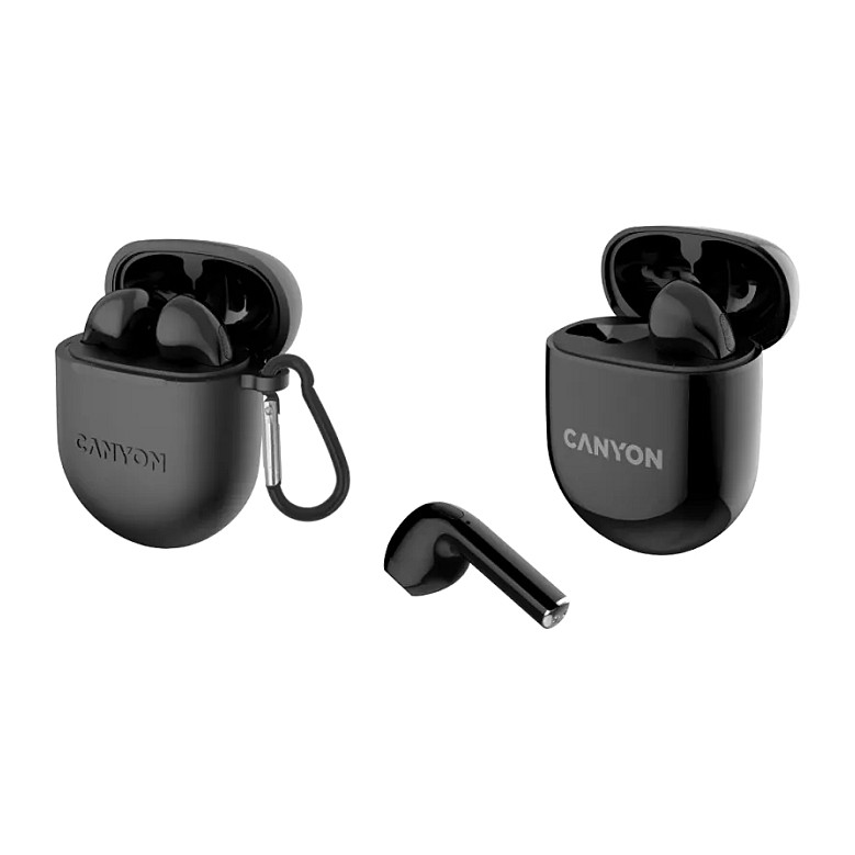 Kufje pa kabllo Canyon CNS-TWS6B / TWS / Bluetooth 5.3 / 13mm / Mikrofon - Zezë 2