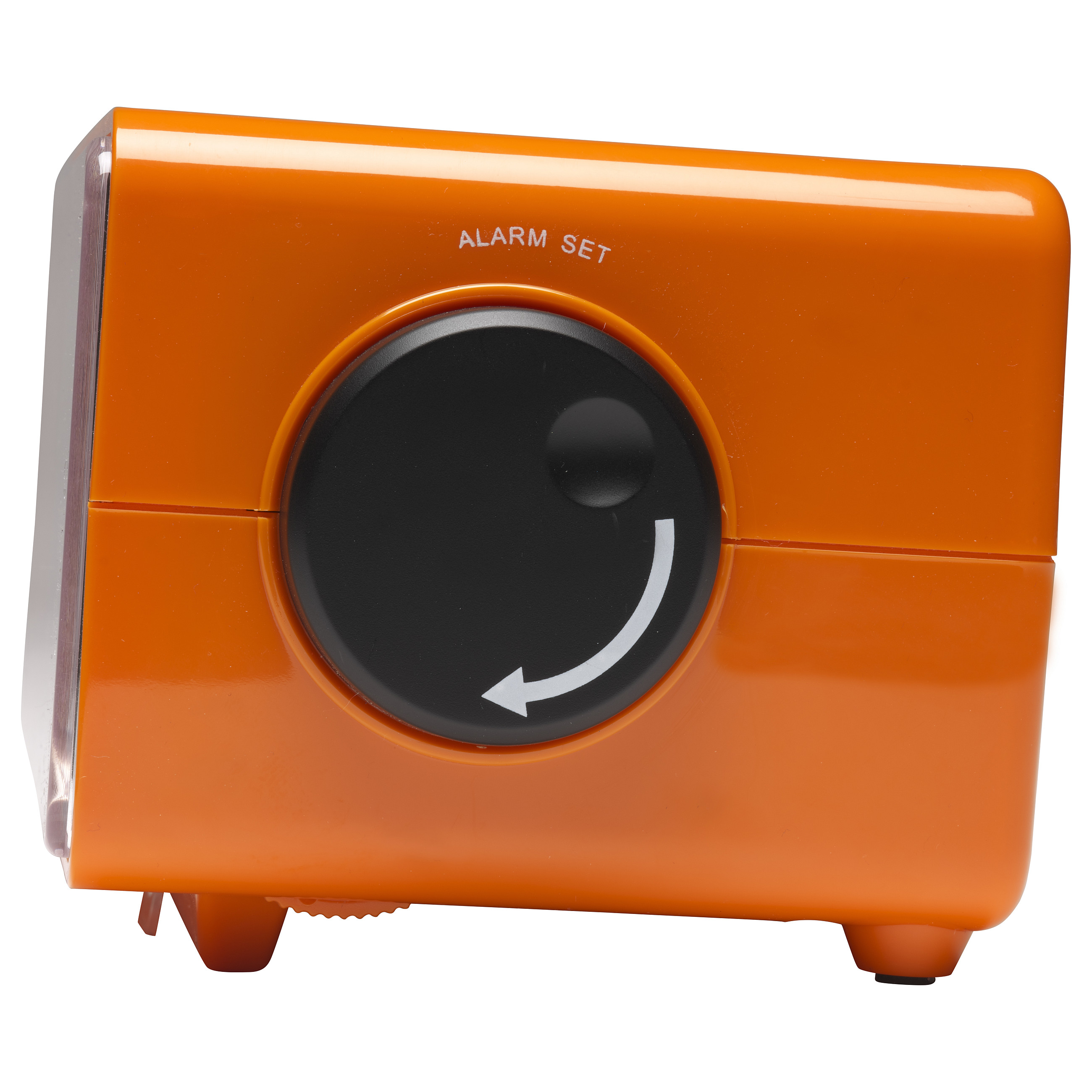 Radio me orë dhe alarm Denver CR-425, FM PLL, ekran me shifra retro, zgjim me radio ose sinjal zanor, bateri rezervë AA - Portokalli 7