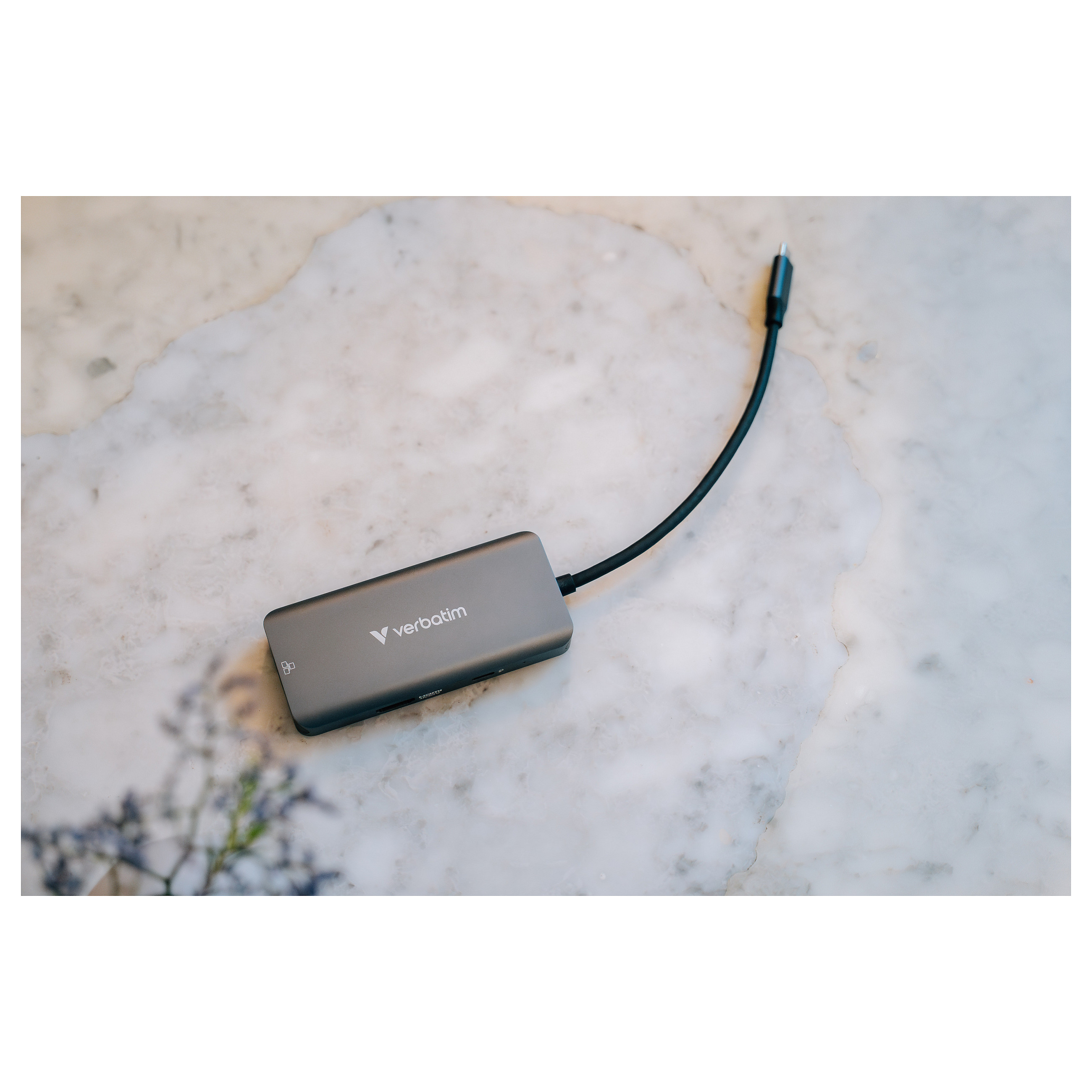 Hub USB-C Verbatim 32157, 6 Porta, HDMI 4K 30Hz, 3x USB-A 3.2 Gen 1, Gigabit Ethernet, USB-C PD 100W – Gri 6