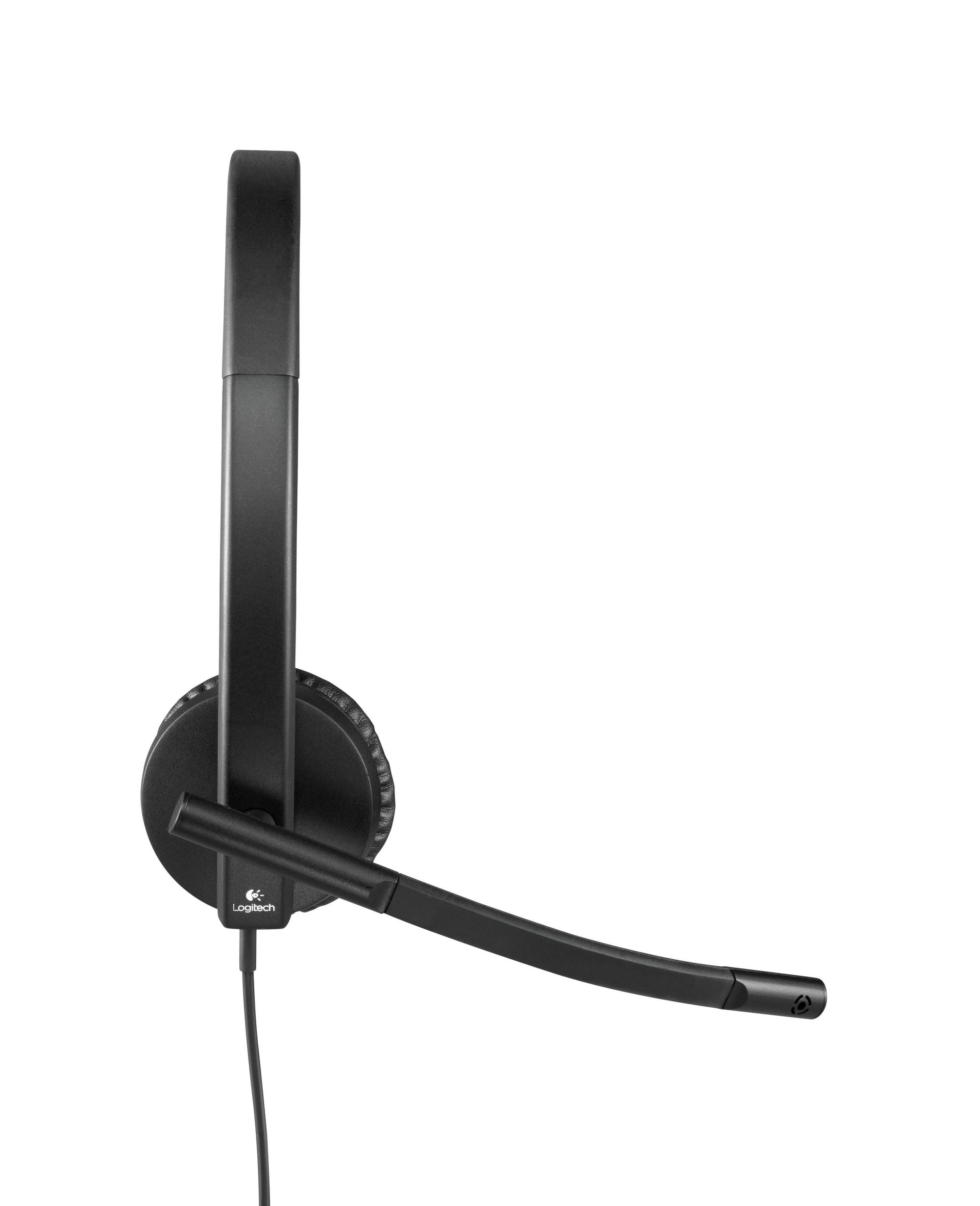 Kufje me kabllo Logitech H570e Stereo / USB-A / Stereo / Mikrofon me Noise Cancellation – Zezë 3
