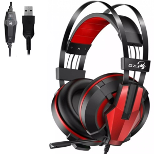 Kufje Gaming Genius HS-G710V / Wired / USB / 7.1 Surround / 40mm – Zezë/Kuqe 4