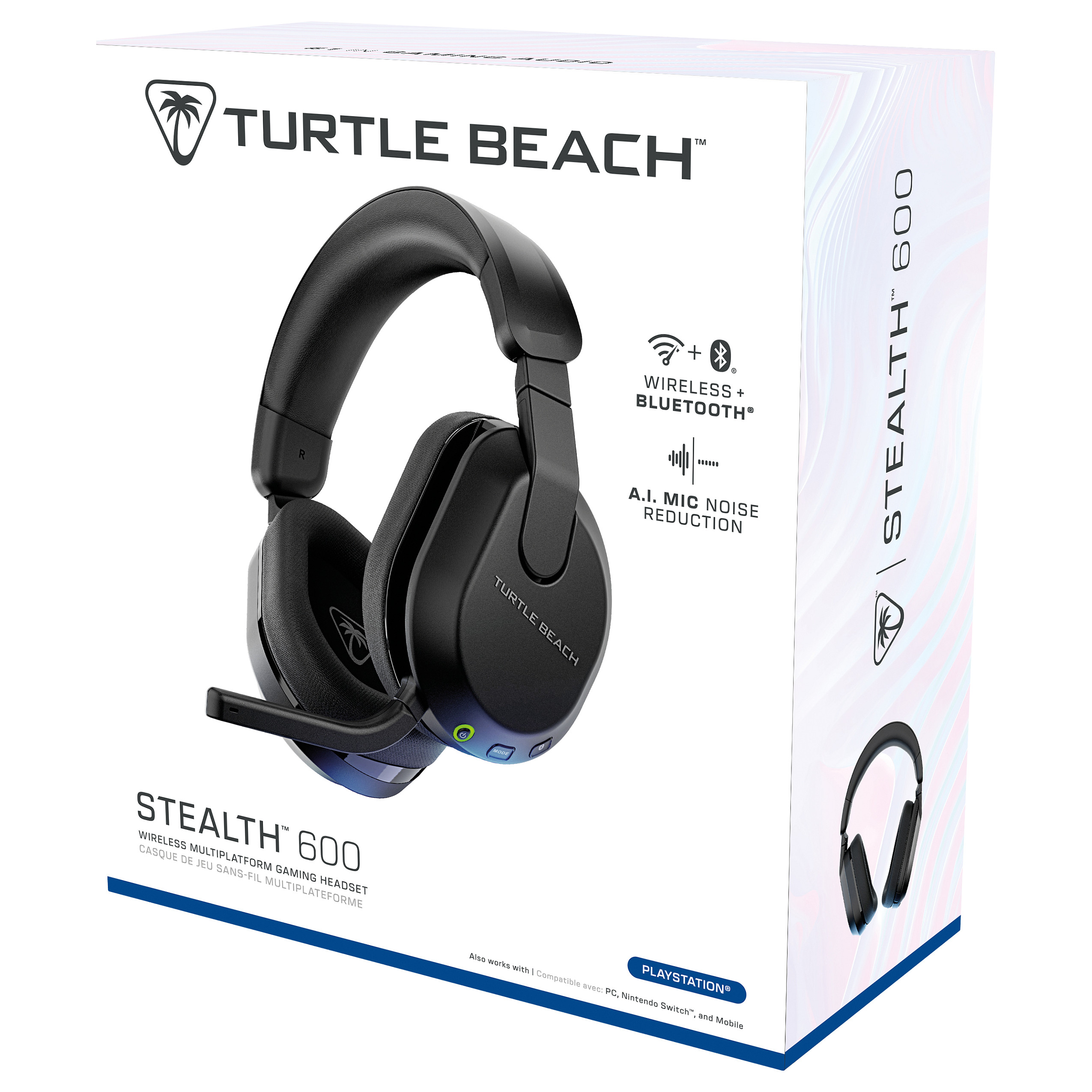 Kufje Gaming Turtle Beach Stealth 600 Gen 3 / 50 mm / Wireless 2.4 GHz + Bluetooth 5.2 / 80 orë – Zezë 10