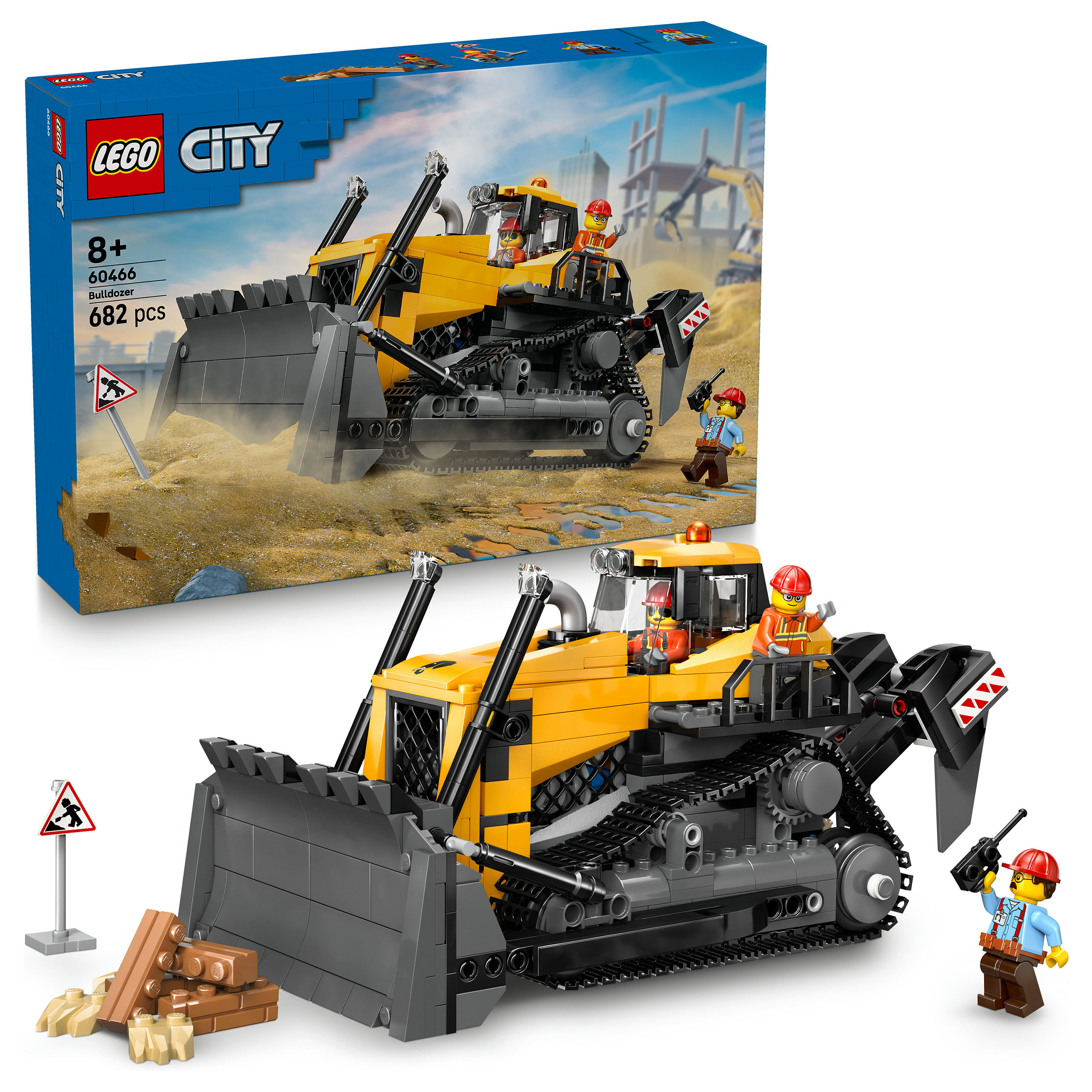 LEGO City Yellow Bulldozer thumbnail 3