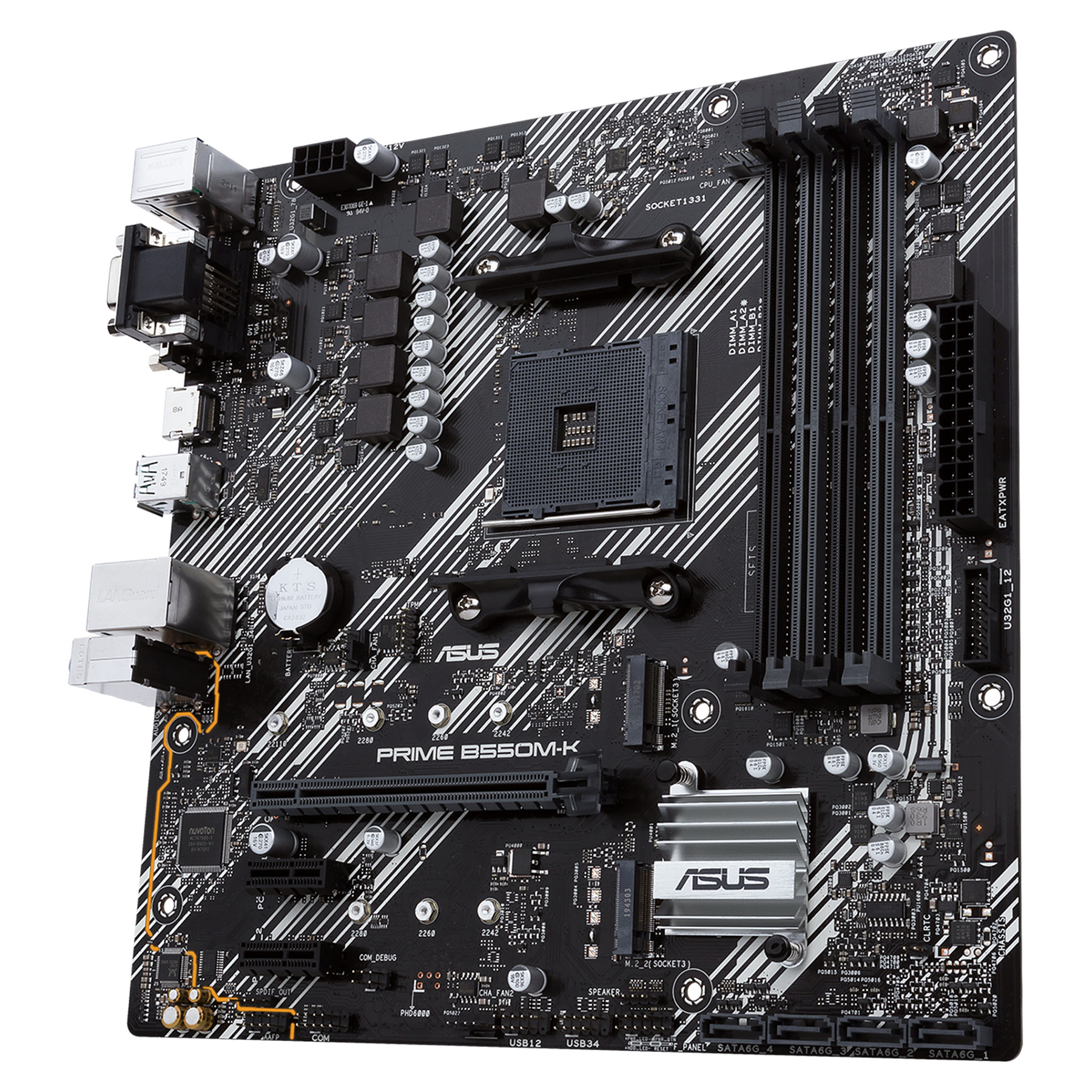 Pllakë Amë MB ASUS PRIME B550M-K thumbnail 4