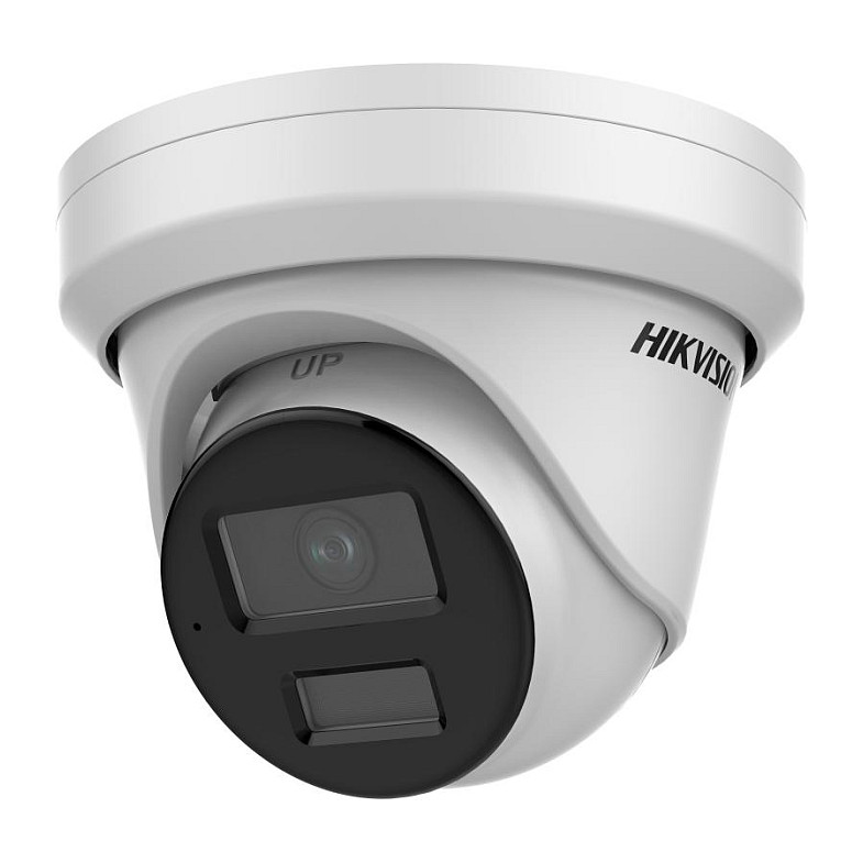 Kamerë Sigurie IP CCTV Hikvision DS-2CD3386G2-ISU, 8MP, 2.8 mm, 111°, AcuSense, IR 40 m, PoE, IP67 - Bardhë