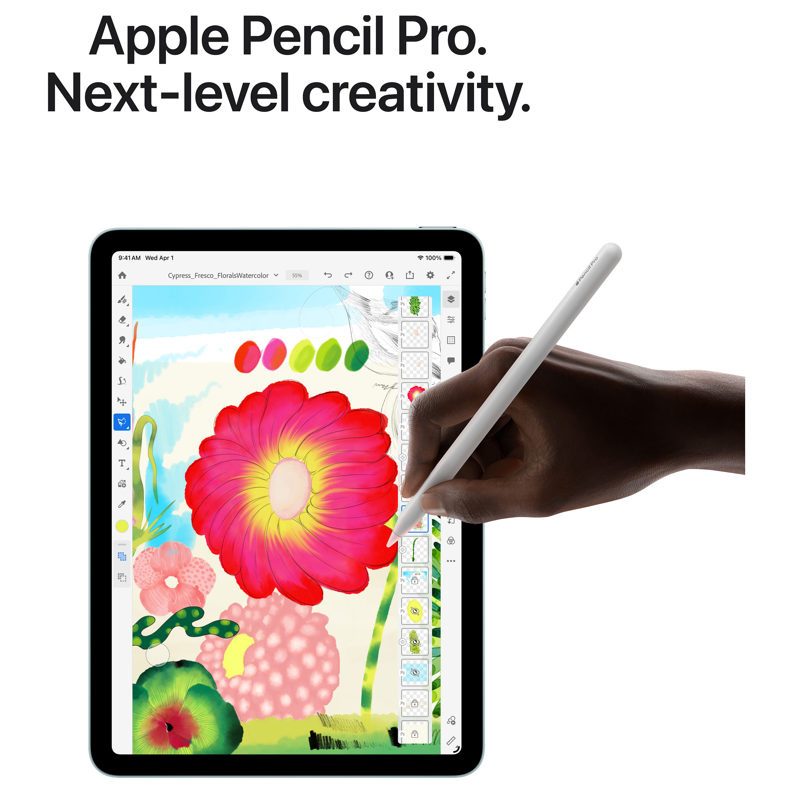 Apple iPad Air M4 / 11" / Wi-Fi / 512GB – Purple 6