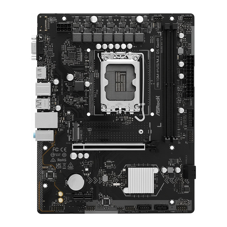 Pllakë Amë Intel ASROCK H610M-HVS/M.2 D5 GEN5 / LGA 1700 / mATX / Intel H610 / 2xDDR5 / HDMI