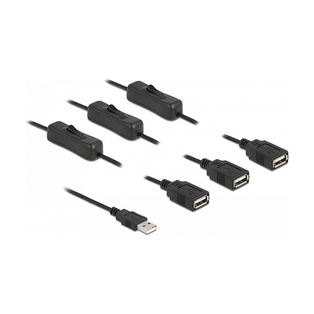 Kabllo Y dhe Adapter për Furnizim me Energji Insta360 për Wave, CINSBBCB-08 - Zezë 9