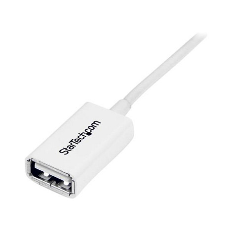 Kabllo zgjatuese StarTech.com USBEXTPAA3MW, USB-A mashkull në USB-A femër, USB 2.0, 480 Mbps, 3 m - Bardhë 3