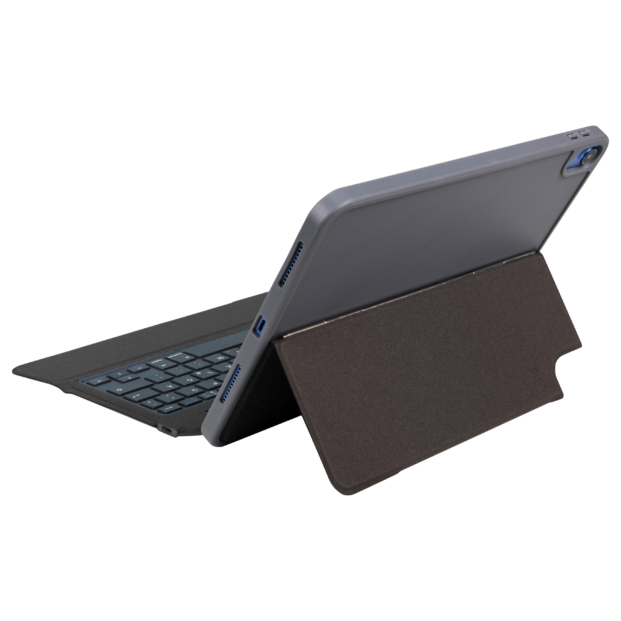 Tastierë për Tablet DEQSTER Slim Keyboard 2 / iPad 10.9" 10th Gen + 11" A16 / QWERTZ (DE) / Bluetooth 5.0 / 64 Taste / USB-C – Gri 5