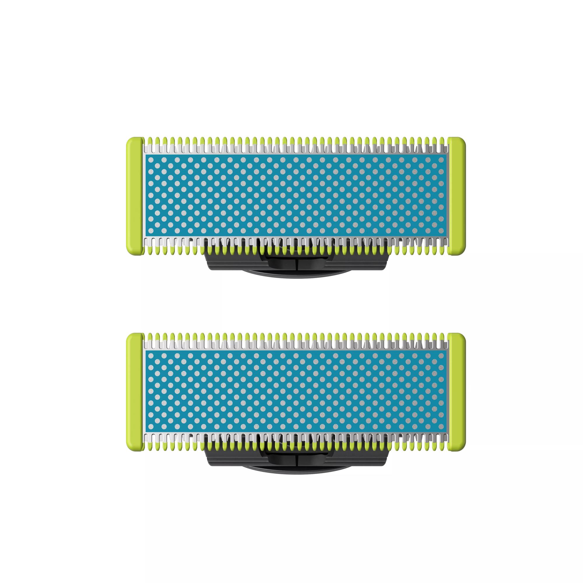Koka zëvendësuese për makinë rroje Philips OneBlade QP225/50 /2 copë – Blu/Jes­hile 2