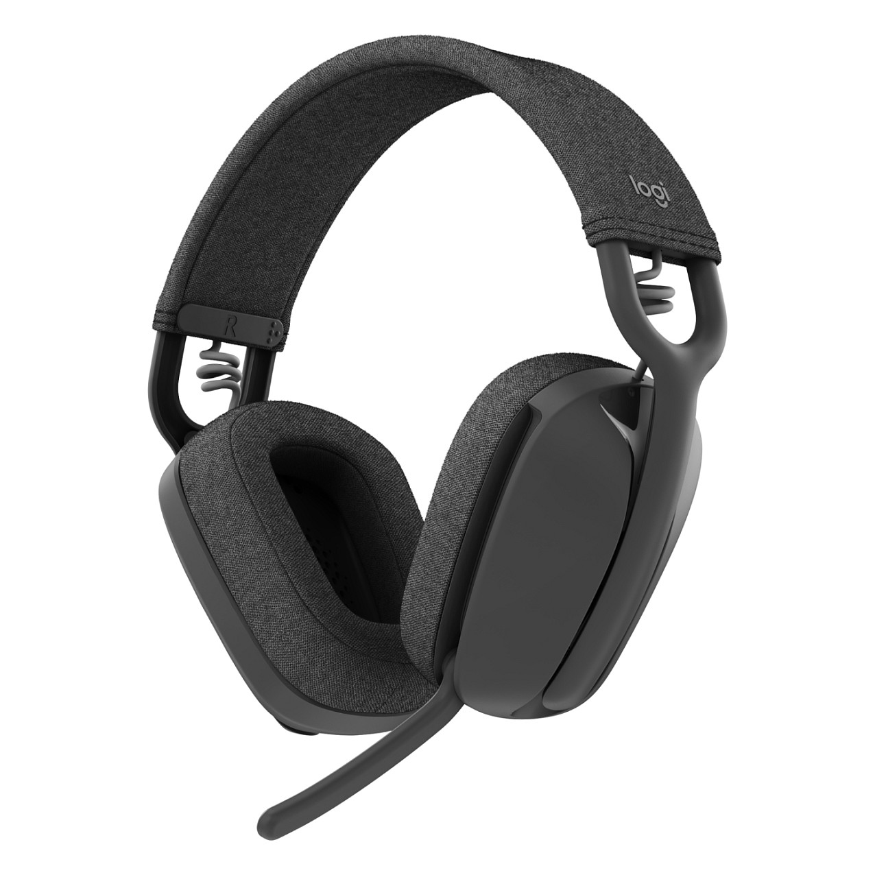 Logitech Zone Vibe 100 – Kufje pa Kabllo, Bluetooth 5.2, Stereo, Driver 40mm, 2× MEMS Microphone, Beamforming, 20h – Grafit 6