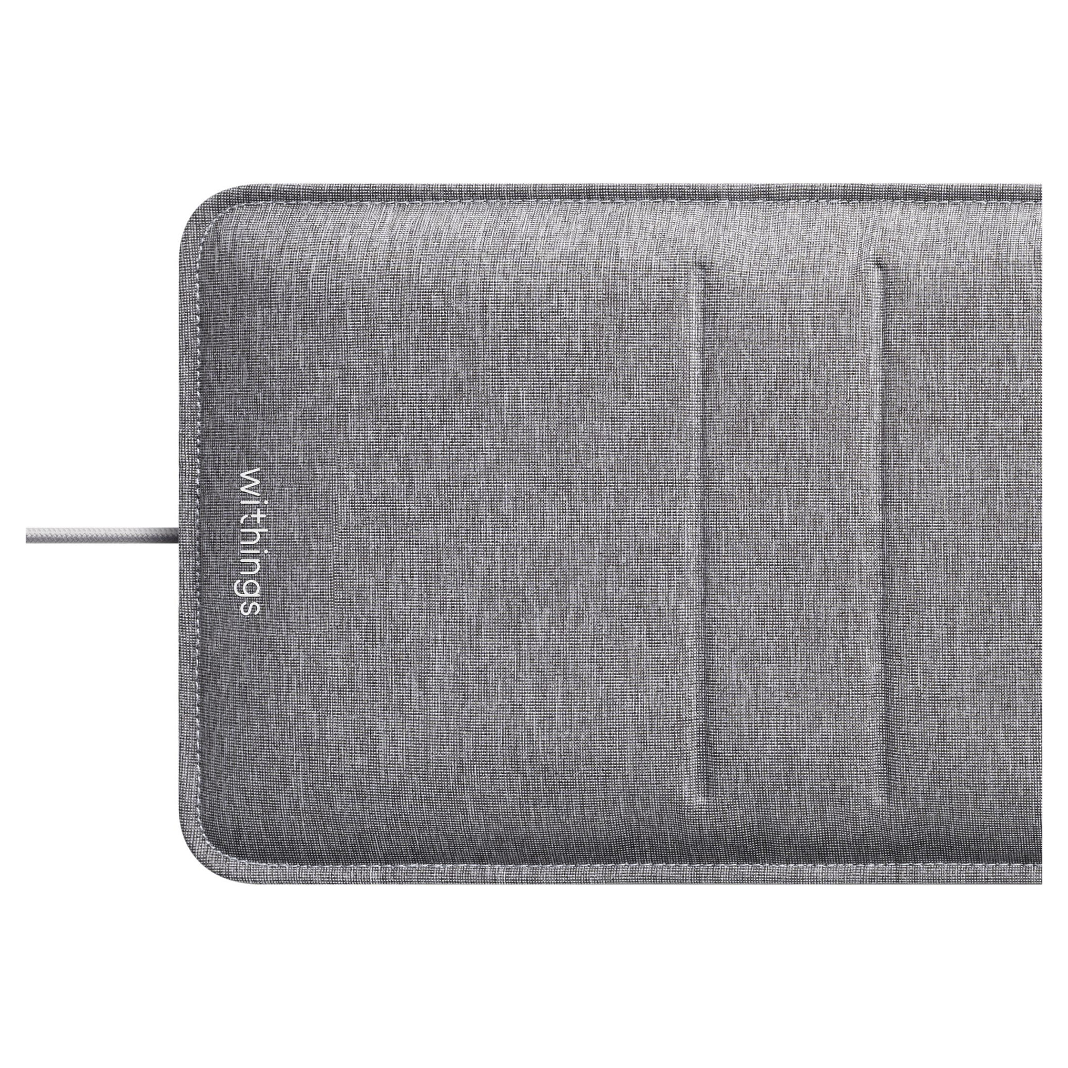 Monitor i Gjumit Withings Sleep Analyzer, Wi-Fi, Bluetooth, Matje e Ritmit të Zemrës, Analizë e Gjumit, Zbulim i Apnesë së Gjumit – Gri 2