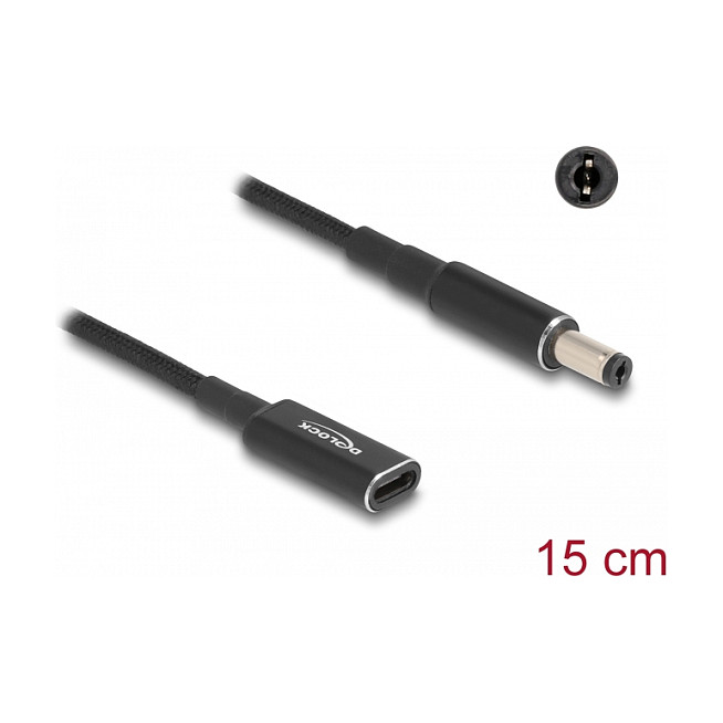 Adapter DeLOCK 60039 Kabllo gender changer – Zezë thumbnail 3