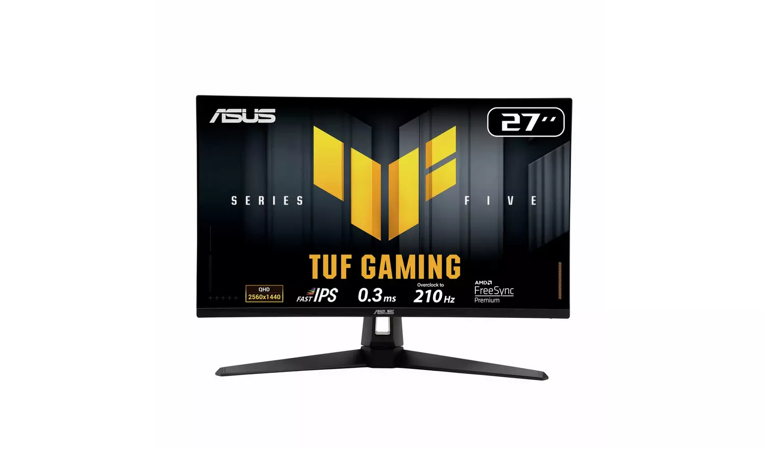Monitor, ASUS TUF Gaming VG27AQ5A 68.58cm (16:9) QHD HDMI DP