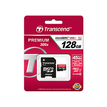 Kartë memorie SD CARD _Transcend 128GB Premium - Flash thumbnail 3