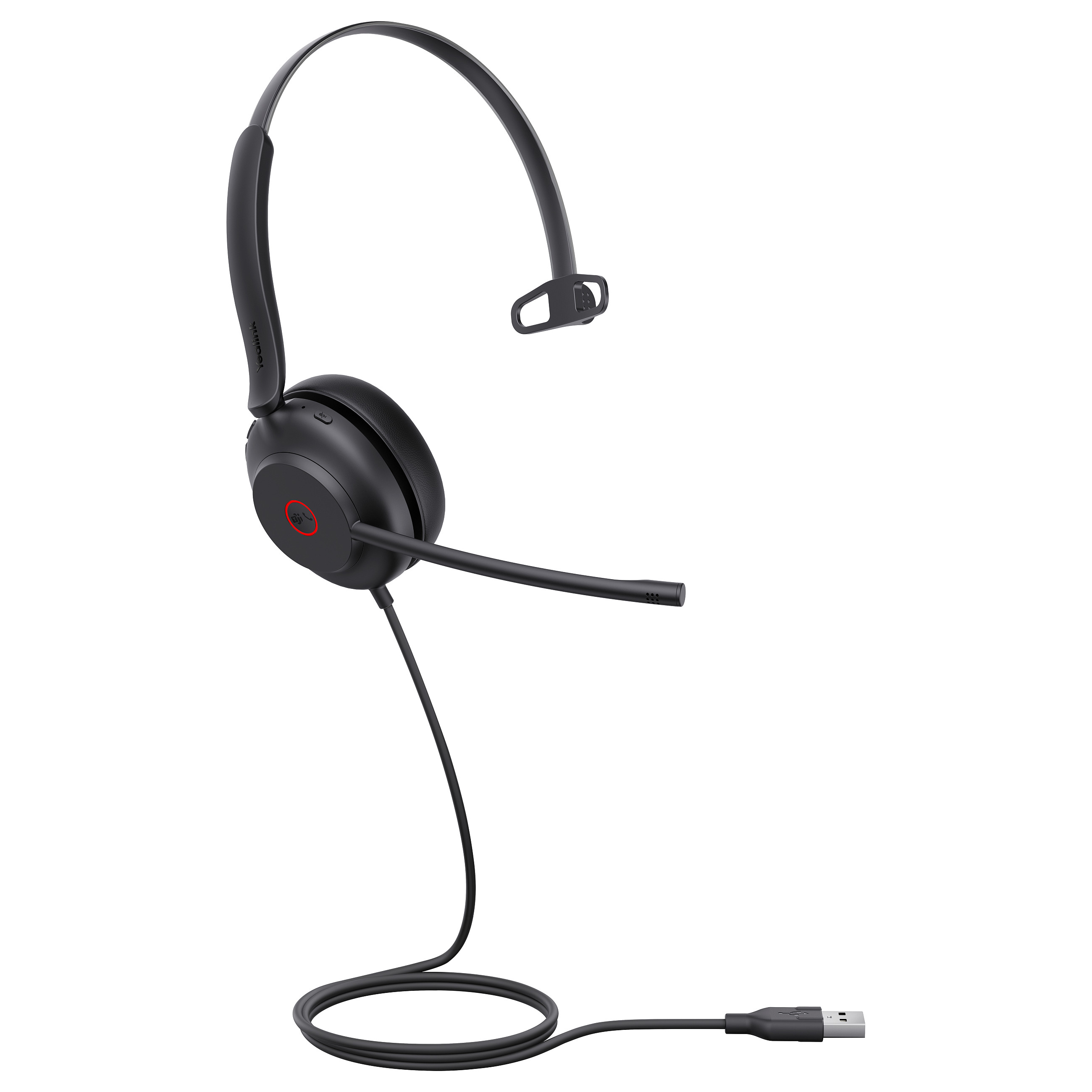 Kufje me kabllo Yealink UH35 Mono Teams / USB-A / Noise Cancelling - Zezë 2