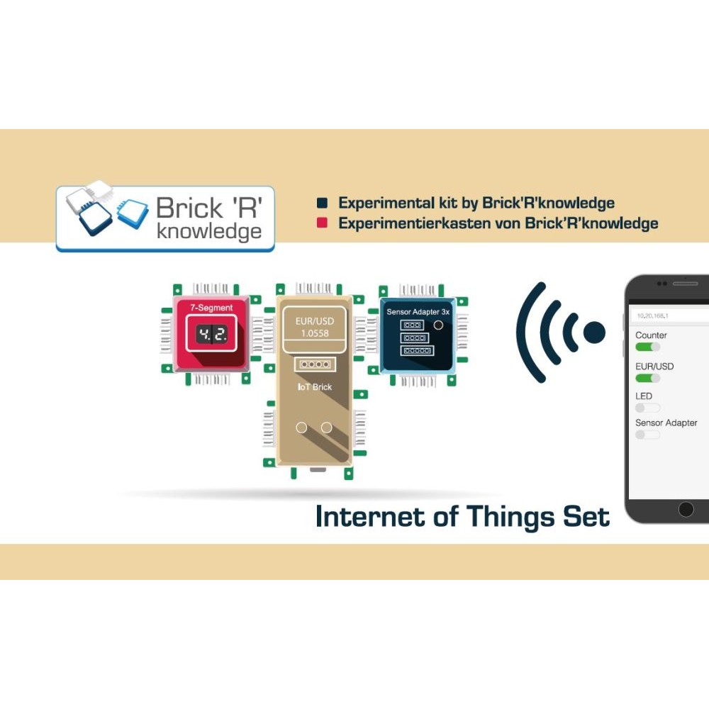 ALLNET BrickRknowledge IoT Set (Spanish) – Internet of Things Learning Kit for Education & Labs thumbnail 3