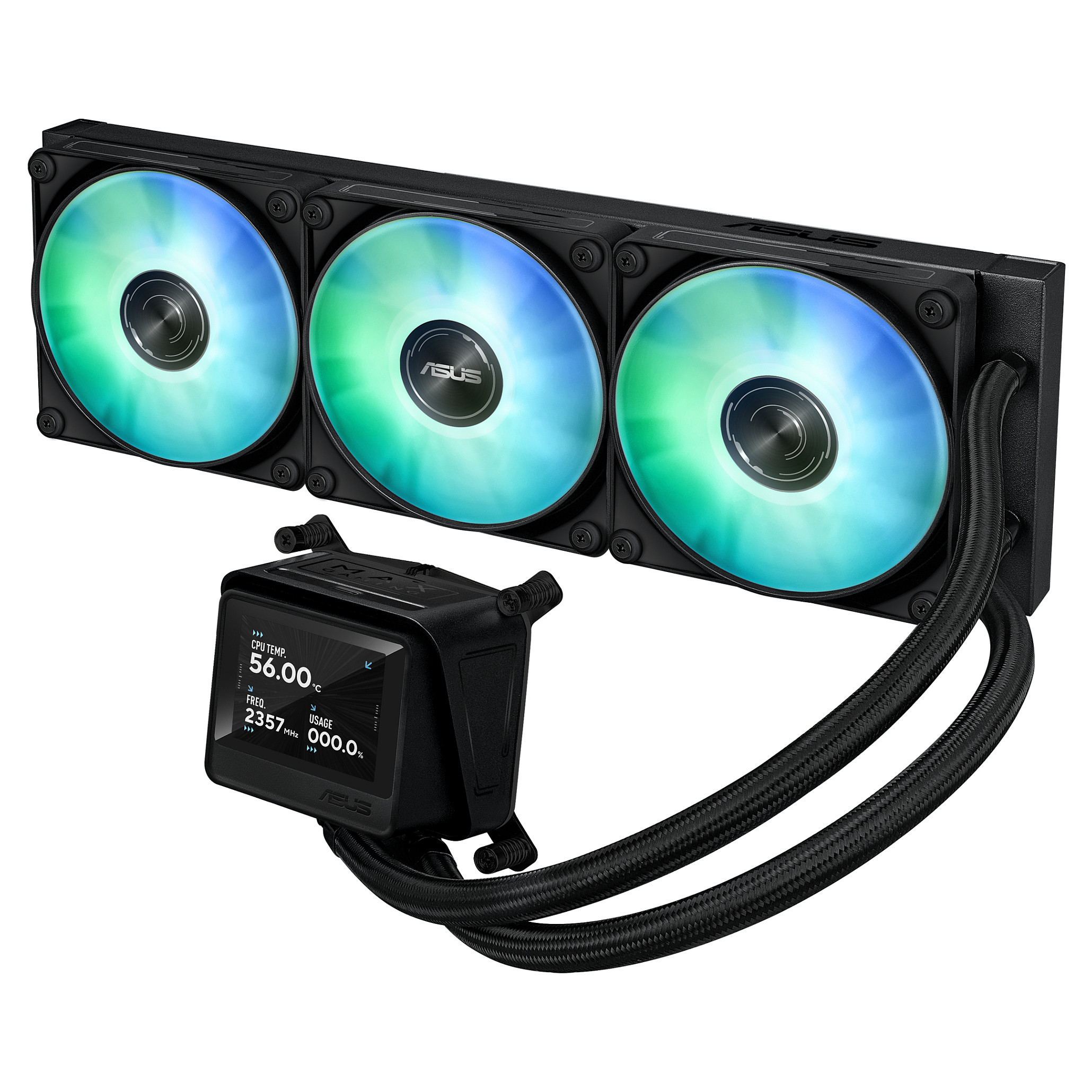 Ftohës për procesor me ujë ASUS MAX GAMING LC 360 ARGB LCD thumbnail 3
