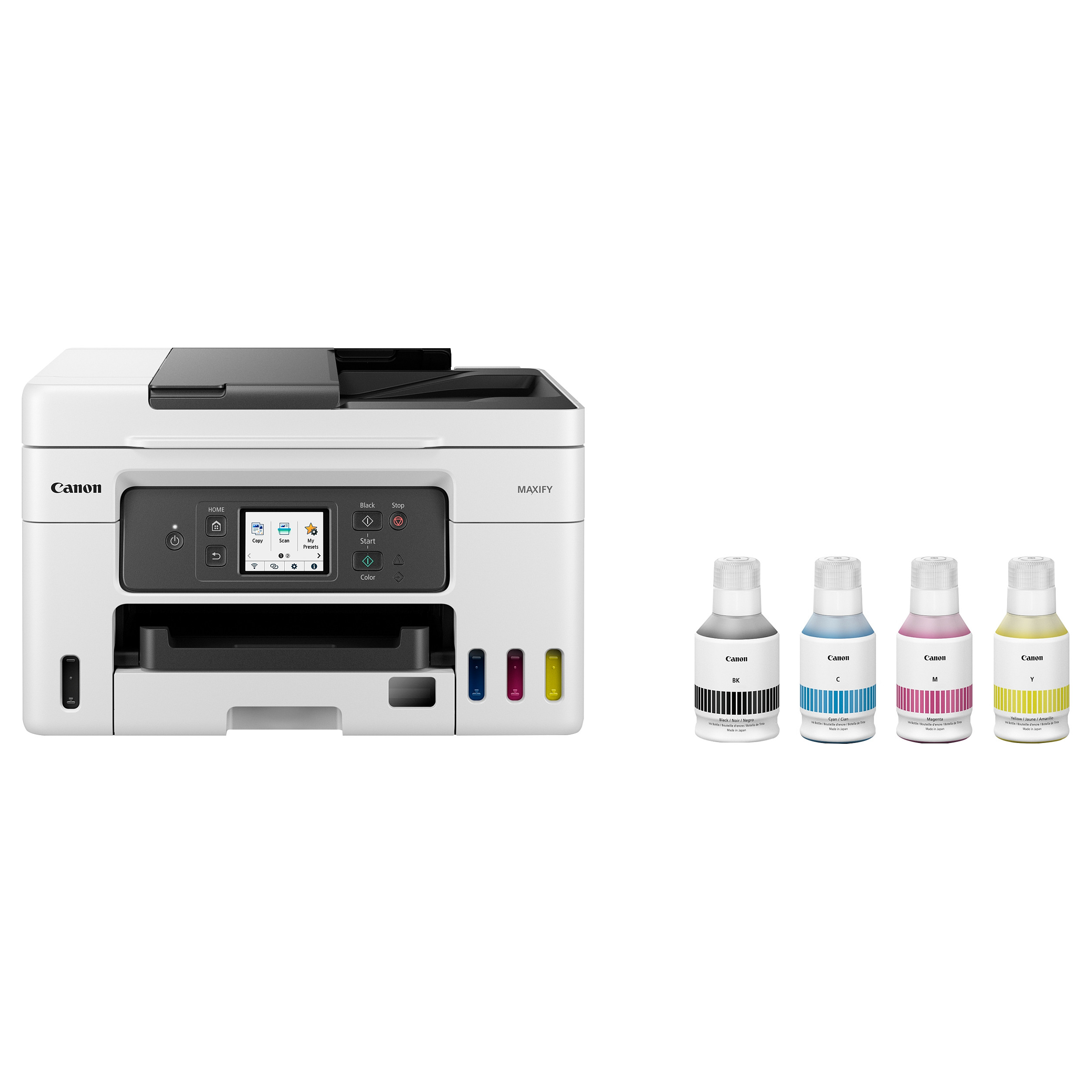 Printer Multifunksional Canon MAXIFY GX4050 Inkjet 4in1 / A4 / Duplex - Bardhë thumbnail 5