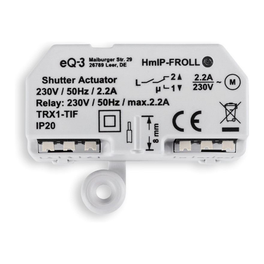 Homematic IP Rollladenaktor – Unterputz