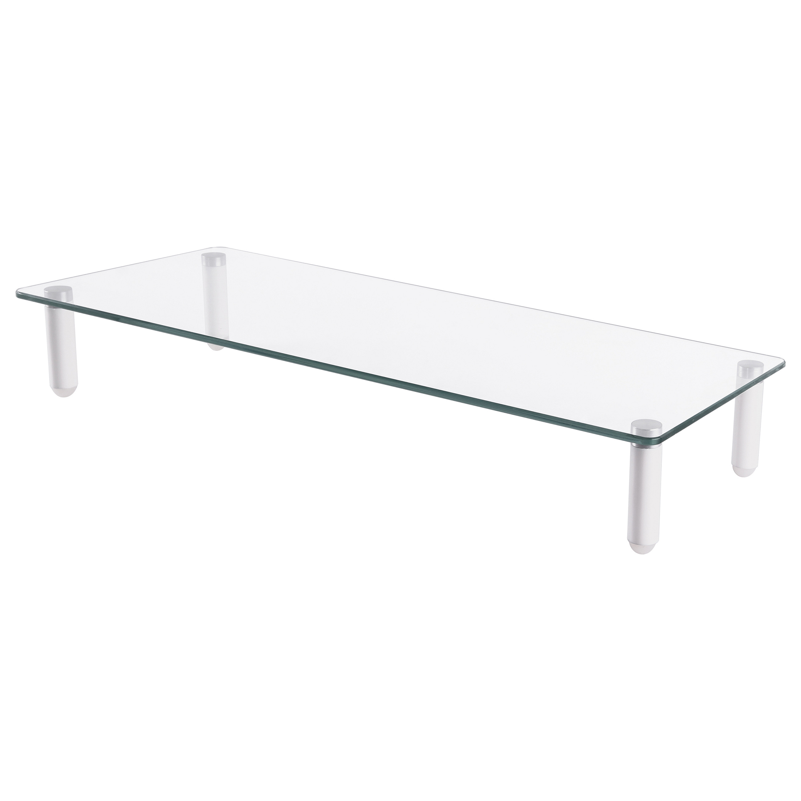 Mbajtëse për Monitor Equip 650882 / 1 Monitor / deri 20kg / 560x210x80mm / Xham i Temperuar - Transparente 2