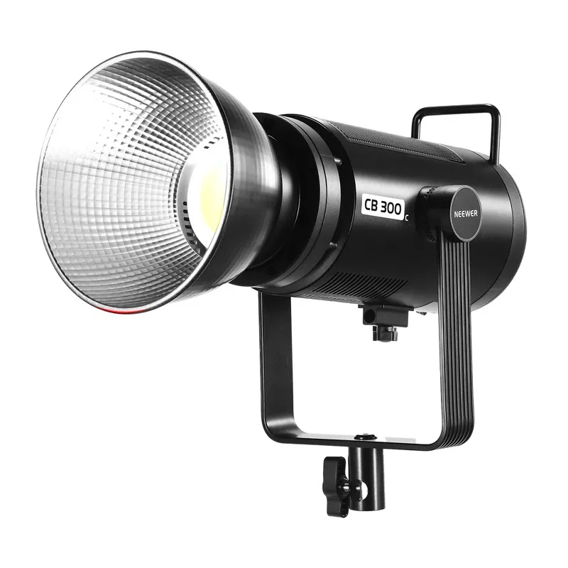 Dritë e Mençur Neewer CB300C, RGBWW, 300W, 29600Lux, 2500-7500K, CRI 97+, TLCI 97+, Bowens Mount - Zezë