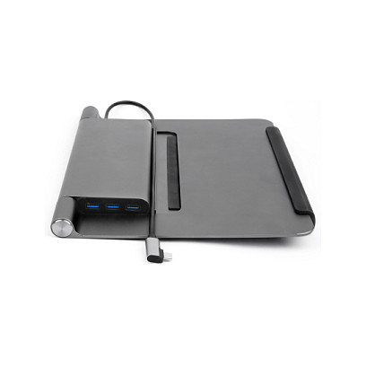 Docking Station Acer Notebook Stand / 5‑in‑1 / 1xUSB‑C / 3xUSB-A - Argjend thumbnail 6