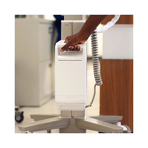 Karrocë për Monitor Ergotron CareFit Slim 2.0, 21"–27", 9.1kg, VESA 75×75mm/100×100mm, Lartësi 74–119cm - Bardhë/Hiri 7