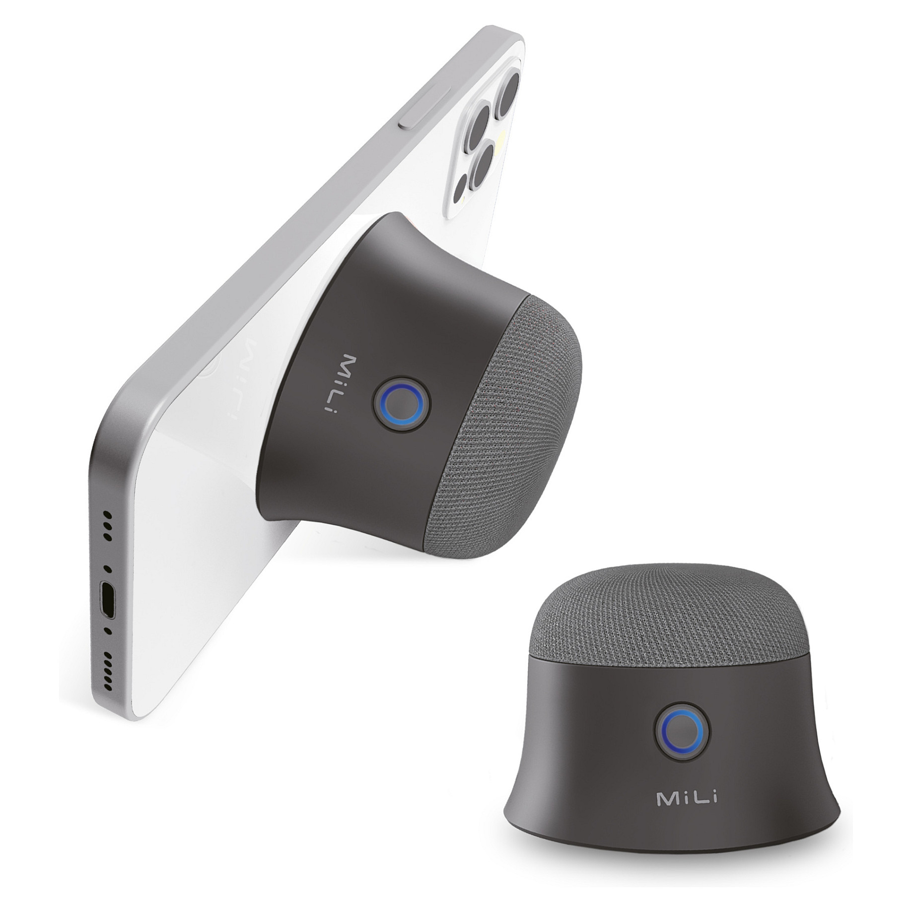 Altoparlantë Ultron Mag Soundmate, 2 × 3W, Bluetooth, USB-C, Magnetik - Zezë 2