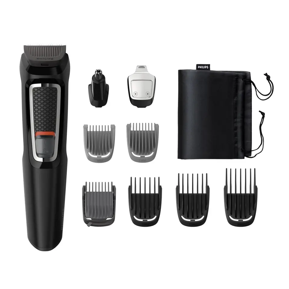 Makinë e Rrojës Philips QC5115/15, për Prerjen e Flokëve, 11 Nivele, 3–21mm, Tehe Inox, Me Kabllo - Zezë, Bardhë 3