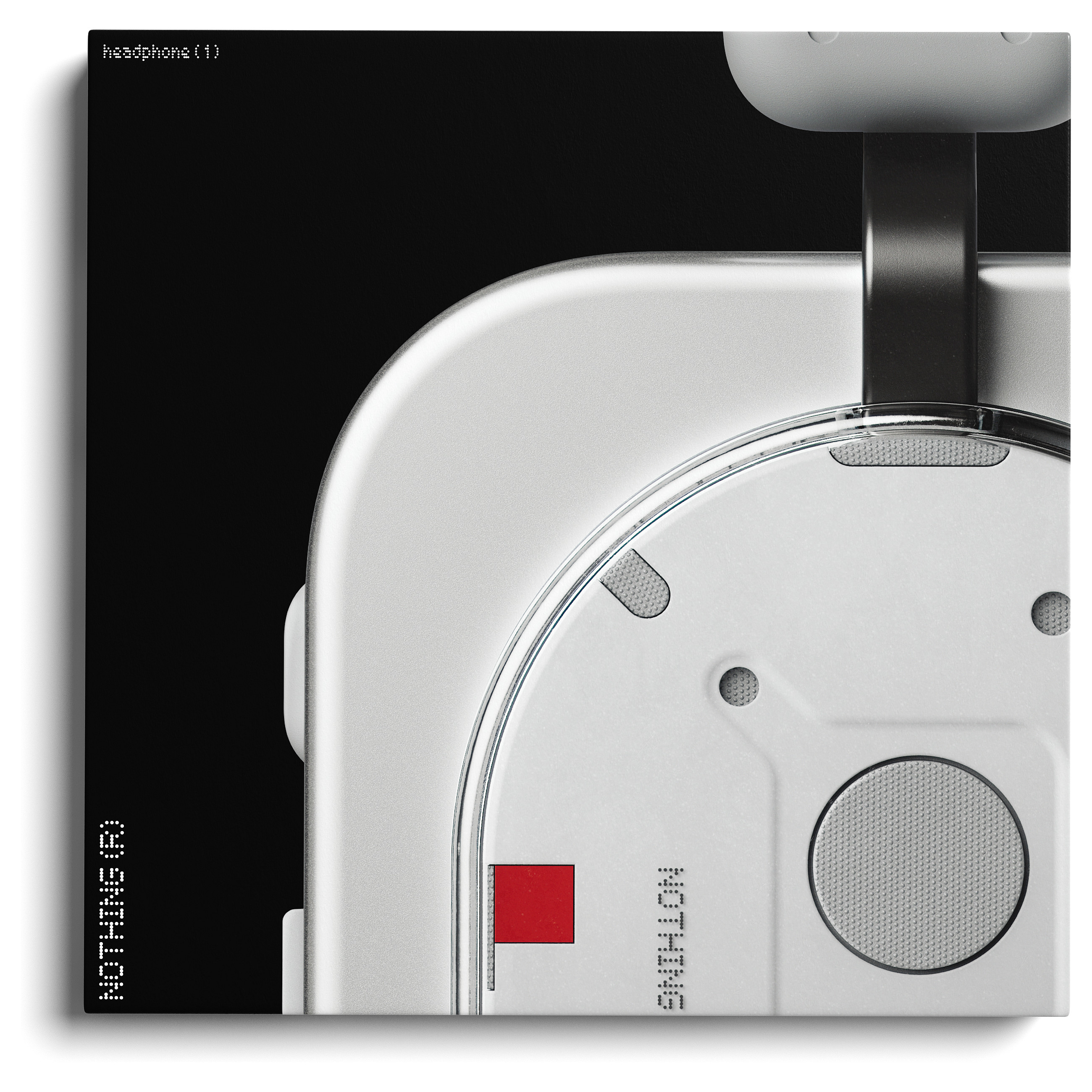 Kufje pa kabllo Nothing Headphone (1), Bluetooth, 20 Hz–40 kHz - Bardhë 3