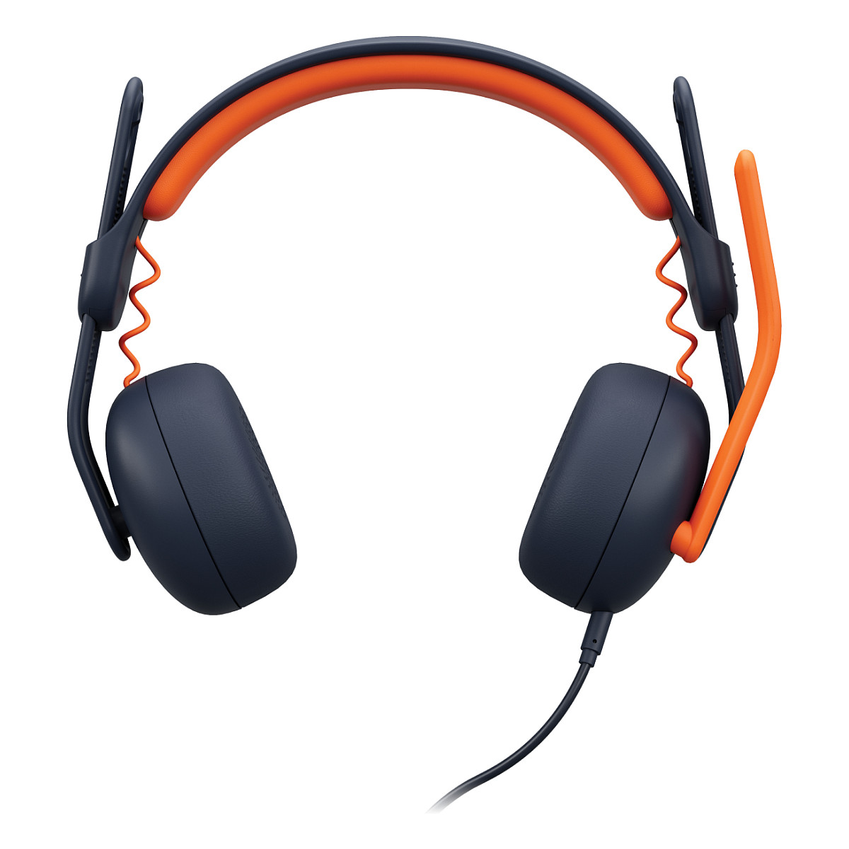 Kufje me Kabllo Logitech LEARN CLASSIC - Blu/Portokalli thumbnail 2